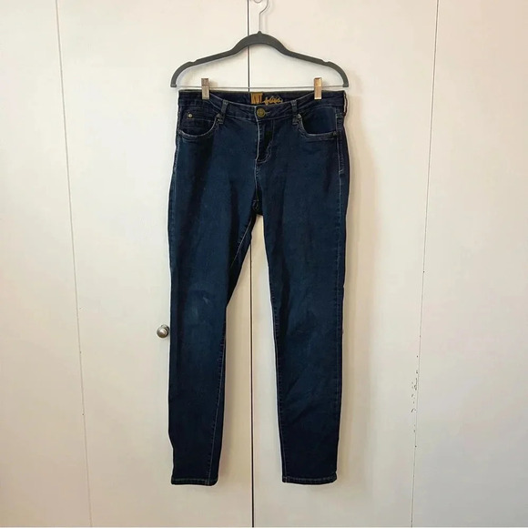 Kut From The Kloth Lucille Skinny Blue Jeans - Picture 1 of 12